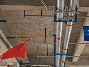 正定管廊支架的安装方法