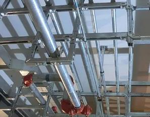 正定成品支架分享抗震支吊架的施工管理要点